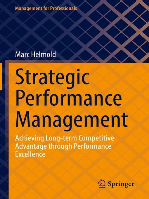 Title details for Strategic Performance Management by Marc Helmold - Wait list